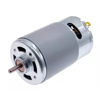   RS-555 EGYENÁRAMÚ FOGASKERÉK NÉLKÜL RS555 MINI MOTOR, DC 12V / 3000 FORDULAT