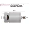   RS-550 DC voltage   9T gear-mounted RS550 motor, DC 21V, 27500 RPM, 60W,  for cordless Li-ion battery machines, power tools