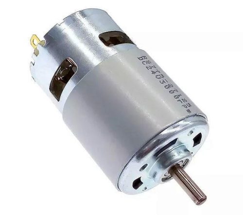 RS-775 EGYENÁRAMÚ FOGASKERÉK NÉLKÜL RS775 MINI MOTOR, DC 12V / 13500 FORDULAT