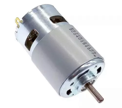 RS-775 EGYENÁRAMÚ FOGASKERÉK NÉLKÜL RS775 MINI MOTOR, DC 12V / 12500 FORDULAT