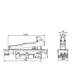 carbon brush holder kit with 5-speed switch, size- compatibility: for Dremel grinder