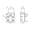   carbon brush holder kit with 5-speed switch, size- compatibility: for Dremel grinder