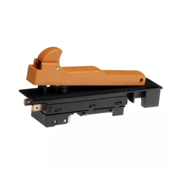   Indító kapcsoló, nyomógomb; Kompatibilis például: MAKITA, SPARKY, 650101-0, 650100-2, 9067L, 9060L, GA7021, 9047L, 9040L, 9027L, GS5000, PRAg180A, 9037, 9039, 9067, 9069, 9077, 9079, 9047, 9049, 9059, 9015B, 9016B, GA7020, GA7030, GA9020, GA9030