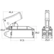 carbon brush holder kit with 5-speed switch, size- compatibility: for Dremel grinder