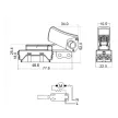 carbon brush holder kit with 5-speed switch, size- compatibility: for Dremel grinder