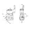   carbon brush holder kit with 5-speed switch, size- compatibility: for Dremel grinder