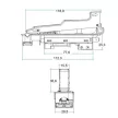 carbon brush holder kit with 5-speed switch, size- compatibility: for Dremel grinder