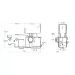 carbon brush holder kit with 5-speed switch, size- compatibility: for Dremel grinder