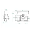carbon brush holder kit with 5-speed switch, size- compatibility: for Dremel grinder