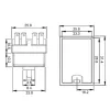   Indító kapcsoló, nyomógomb; Kompatibilis például: BLACK&DECKER, 569159-00, FQ7-4/2, AST6, AST6XC, CD105, CD110, CD115, FG005, KG900K, KG915