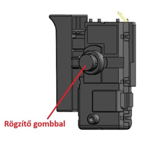 Indító kapcsoló, nyomógomb; Kompatibilis például: BOSCH, 2607200576, 2-607-200-576, GBH3-28E, GBH3-28FE, GBH4DFE, GBH4-TOP