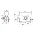 carbon brush holder kit with 5-speed switch, size- compatibility: for Dremel grinder