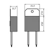   Lágyindító, lassú indító elektronika elektromos szerszámokhoz 230V 20A-ig