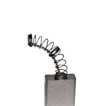   uhlíková kefka 6,5x15x21,5 mm, (15x6,5x21,5 mm) ; Drážka na boku