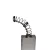 carbon brush 6,5x15x21,5 mm, (15x6,5x21,5 mm) ; groove on the side, rabbet