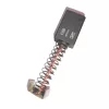   Szénkefe 7x11x18mm (Szénkefe 11x7x18mm) ; nútolt, nútos (makita 432)