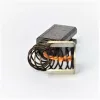   carbon brush 7,5x10x18 mm, (10x7,5x18 mm) ; groove on the side, rabbet