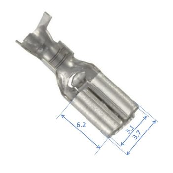 Plochá dutinka. 2,8x0,5 mm, 0,5... 1 mm²