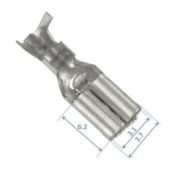 Push-on Blade . 2,8x0,5 mm, 0,5... 1 mm²