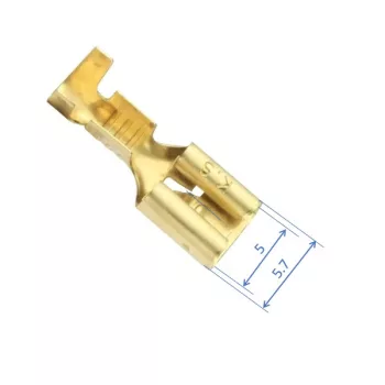 Push-on Blade . 4,8x0,5 mm, 0,5... 1 mm²