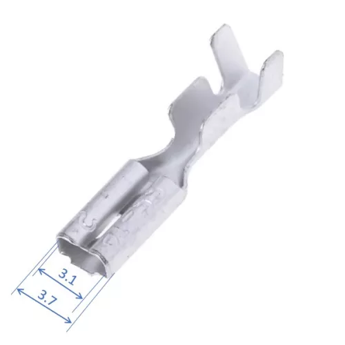 Push-on Blade . 2,8x0,8 mm, 0,1...0,25 mm²