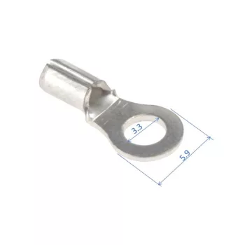ring wire terminal M3,5, max. 1 mm²