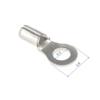 ring wire terminal, M3, max.2,5 mm²