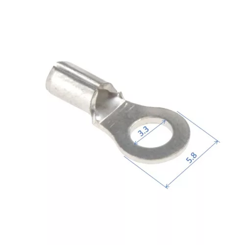 ring wire terminal, M3, max.2,5 mm²