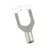 fork-terminal saru. 3,7mm M3,5; 0,25...1,5 mm²