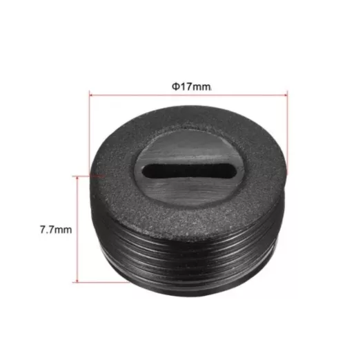 carbon brush holder  ø17 , cap, lid