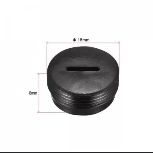 carbon brush holder  ø18 , cap, lid