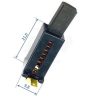   Suport perie de carbon, compatibilitate dimensiuni: BOSCH 2609120199 GSS140A GSS140-1 GEX125-1A ROS10 GEX125-1AE ROS20VS GSS20-40 2609120199 (2 609 120 199)