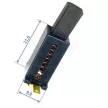 carbon brush with holder, size- compatibility: BOSCH 2609120199 GSS140A GSS140-1 GEX125-1A ROS10 GEX125-1AE ROS20VS GSS20-40 2609120199 (2 609 120 199)
