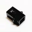 carbon brush holder house; plastic house, inner size: 8x7mm, outer size: 11x12,5x18mm