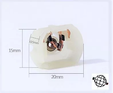 carbon brush holder bearing bracket, several types of vehicle (10,5X15X20 MM)