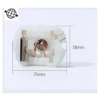   carbon brush holder BEARING BRACKET FOR PASSENGER CAR DOOR LOCK ENGINE OR REAR-VIEW MIRROR FOR MOTOR (11X18X25 MM)
