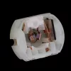   Szénkefe tartó csapágykengyel személyautó ajtó zár motor vagy visszapillantó tükör motorhoz (11,2x18,6x24 mm)