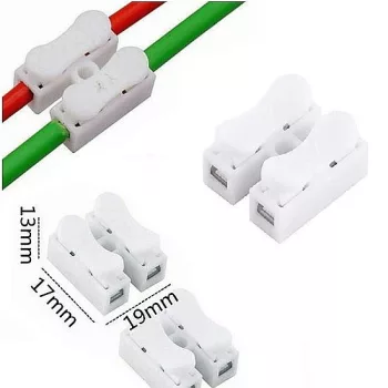 quick connector, 2 wired, max. 10A
