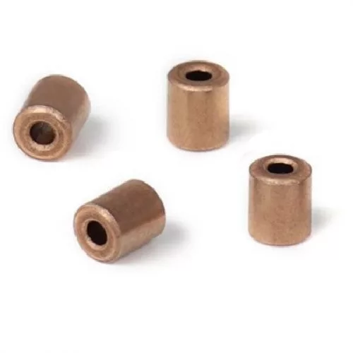 Bronze, copper bushing, self-lubricating bearing 2x5x4,2 mm
