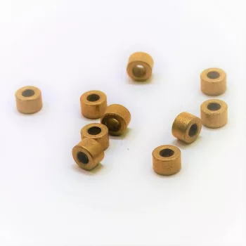 Bronze, brass bushing, self-lubricating bearing 3x6x4 mm