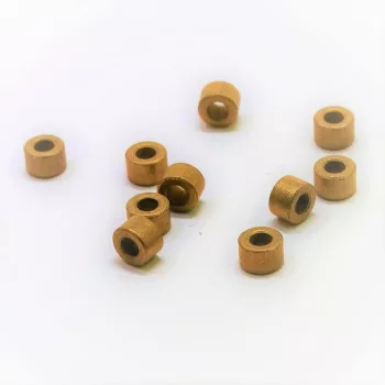 Bronze, brass bushing, self-lubricating bearing 4x8x6 mm