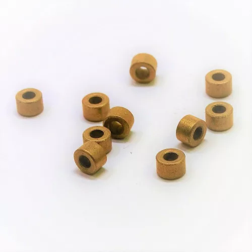 Bronze, brass bushing, self-lubricating bearing 4x8x6 mm