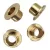 Bronze, copper rimmed bushing, self-lubricating bearing size: 4x8x6-12x2 mm