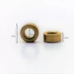 Bronze, brass bushing, self-lubricating bearing 5x9x4 mm 