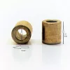 Bronze, brass bushing, self-lubricating bearing 5x9x10 mm
