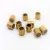 Bronze, brass bushing, self-lubricating bearing 6x10x12 mm
