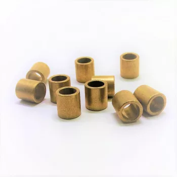 Bronze, brass bushing, self-lubricating bearing 6x10x8 mm
