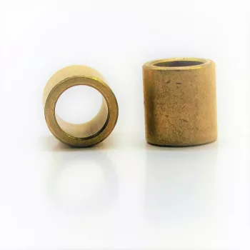 Bronze, brass bushing, self-lubricating bearing 6x10x20 mm