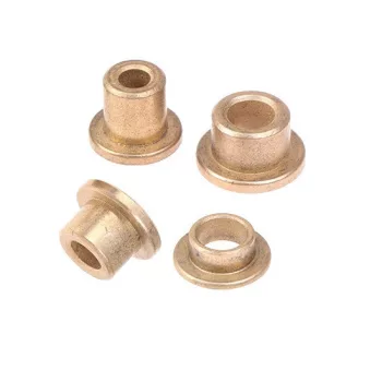   Bronze, Kupferflanschlagerbuchse, selbstschmierendes Lager 10x16x16-22x3 mm
